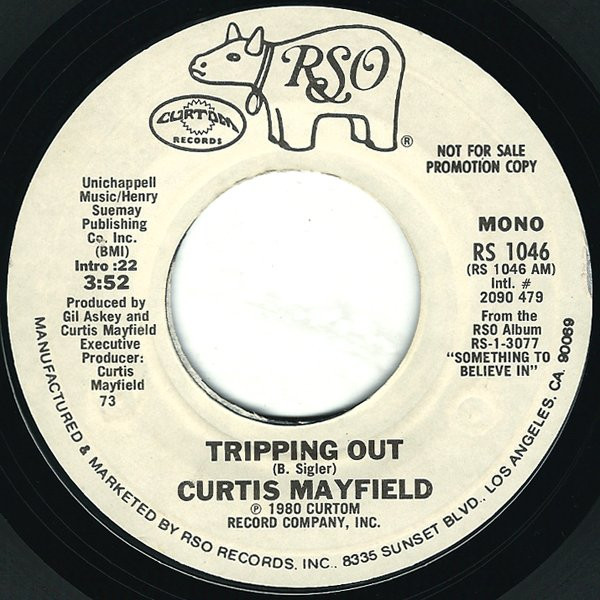 Curtis Mayfield – Tripping Out (1980, 73, Vinyl) - Discogs