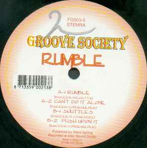 Groove Society - Rumble album cover
