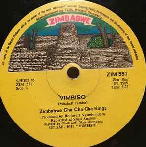 Zimbabwe Cha Cha Cha Kings Vimbiso Mari 1989 Vinyl Discogs