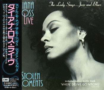 Diana Ross - Diana Ross Live - Stolen Moments: The Lady Sings ...