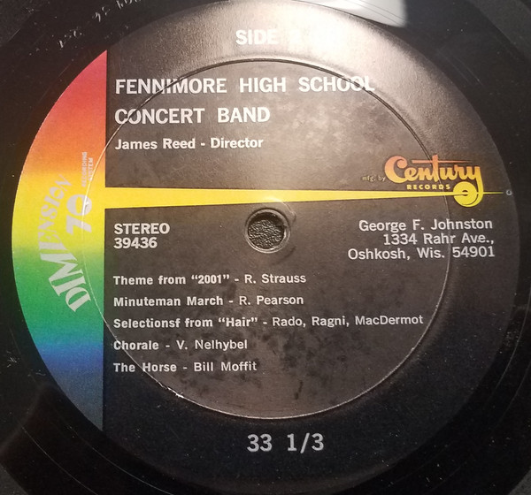 baixar álbum Fennimore High School Mixed Chorus, Fennimore High School Concert Band - Fennimore High School Mixed Chorus And Concert Band
