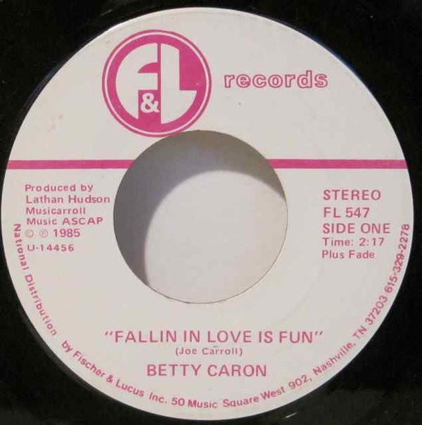 baixar álbum Betty Caron - Fallin In Love Is Fun