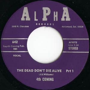 4th Coming – The Dead Don't Die Alive (1972, Vinyl) - Discogs