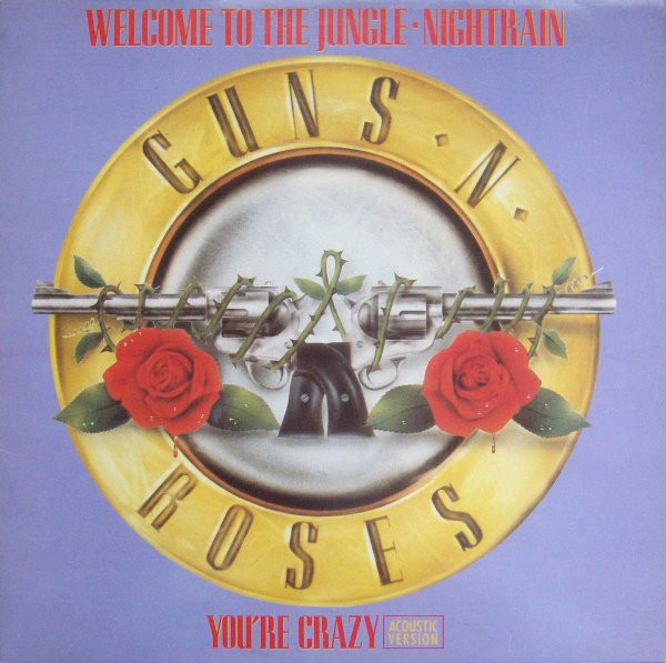 Guns N' Roses – Welcome To The Jungle (1988, Vinyl) - Discogs