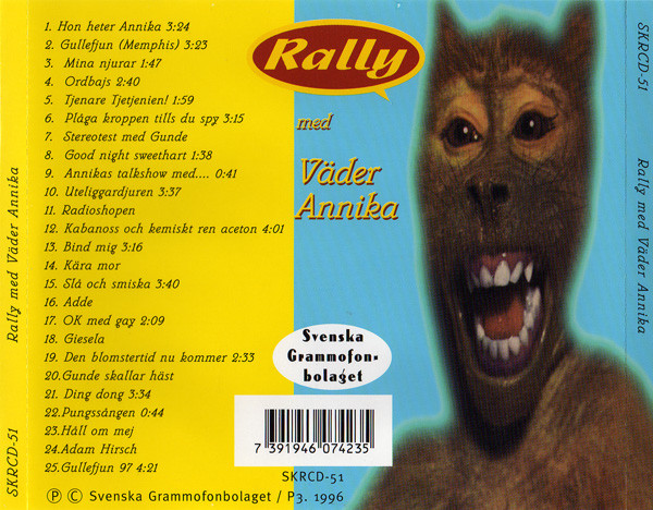 télécharger l'album Download Rally Med Väder Annika - Rally Med Väder Annika album