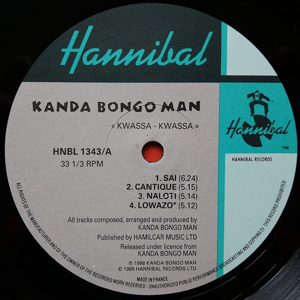 Kanda Bongo Man - Kwassa Kwassa | Hannibal Records (HNBL 1343) - 3