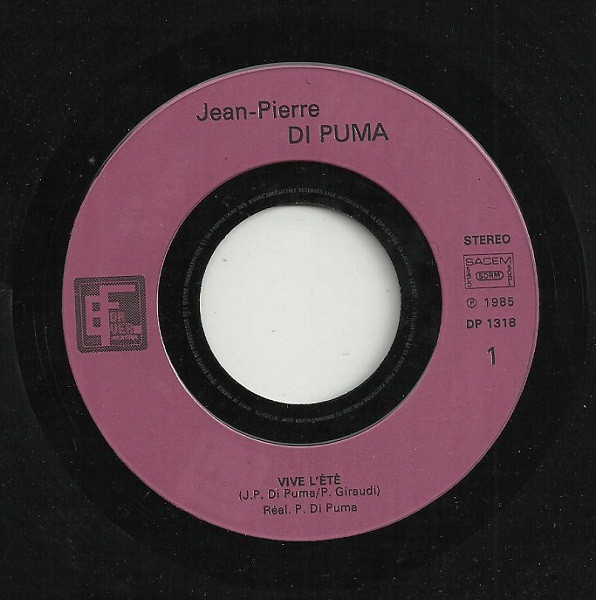 lataa albumi JeanPierre Di Puma - Vive LEté