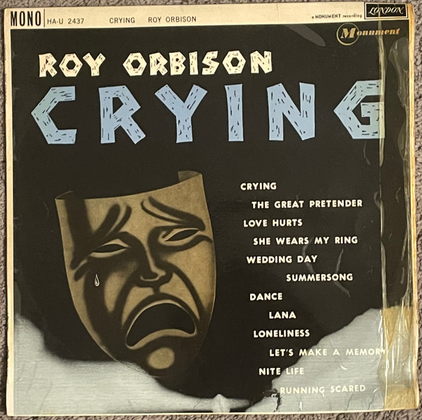 Test Press クラシックレコーズ Roy Orbison Crying-