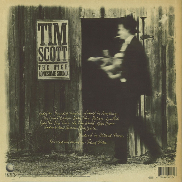 baixar álbum Tim Scott - The High Lonesome Sound