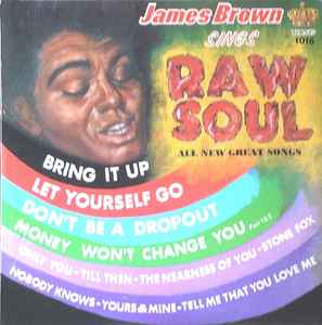 James Brown - Sings Raw Soul album cover