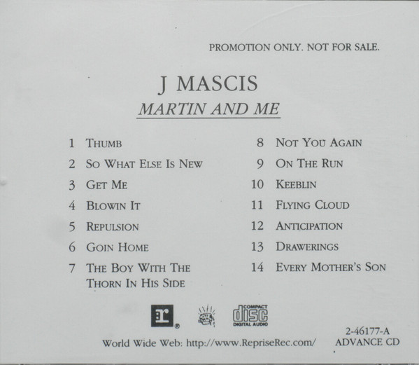 J Mascis – Martin + Me (1996, Vinyl) - Discogs