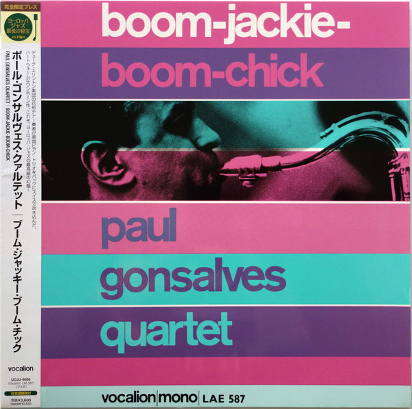 新宿ALTA】PAUL GONSALVES/BOOM-JACKIE-BOOM-CHICK (LTD)(UCJU9058)-