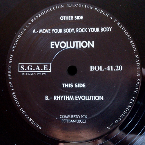 last ned album Evolution - Move Your Body Rock Your Body