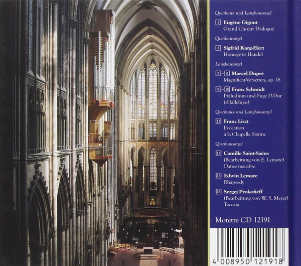 last ned album Download Winfried Bönig - An Den Orgeln Im Hohen Dom Zu Köln album