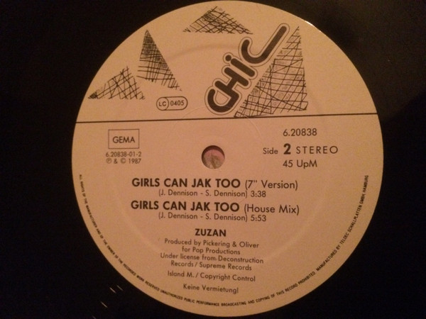 baixar álbum Zuzan - Girls Can Jak Too Jay Burnett Remix