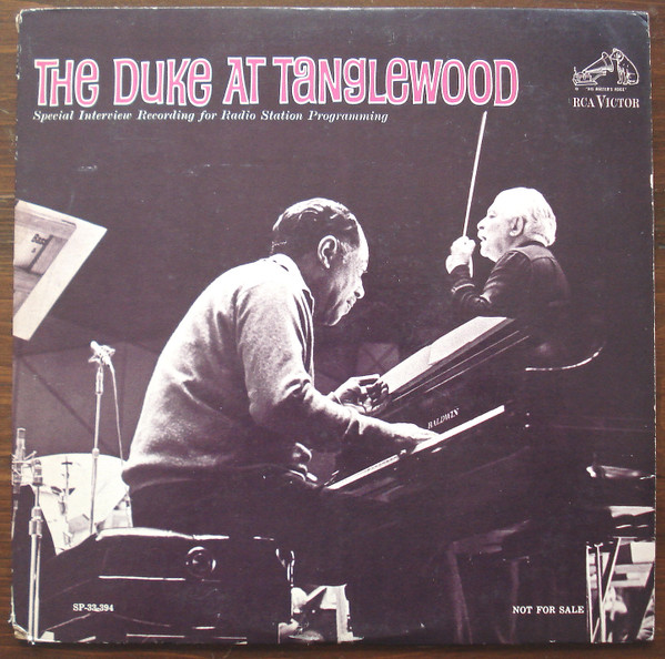 Duke Ellington – The Duke At Tanglewood (1966, Vinyl) - Discogs