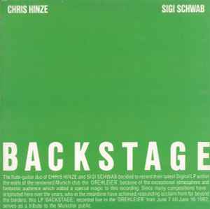 Chris Hinze - Backstage album cover