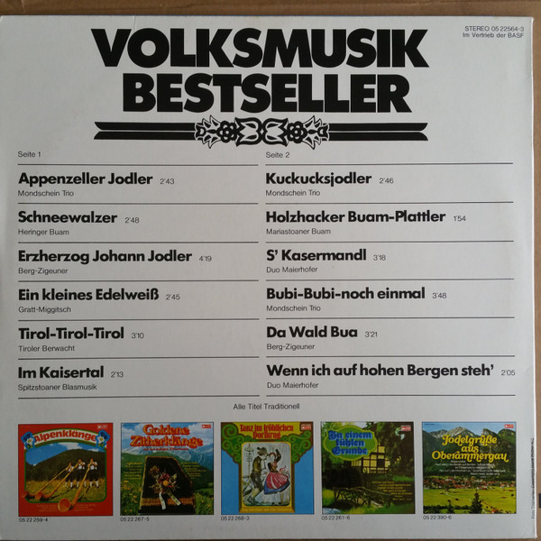 last ned album Various - Volksmusik Bestseller