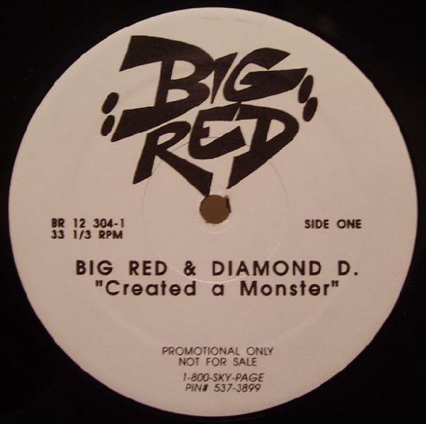 Big Red & Diamond D – Created A Monster (1995, Vinyl) - Discogs