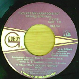 Dennis Edwards You re My Aphrodisiac 1984 Vinyl Discogs