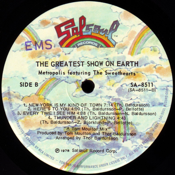 Metropolis Featuring The Sweethearts – The Greatest Show On Earth 