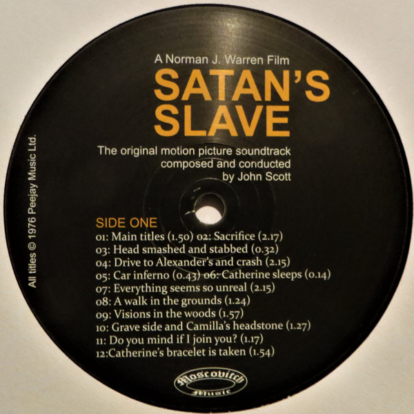 last ned album John Scott - Satans Slave