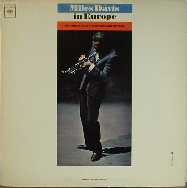 Miles Davis – Miles Davis In Europe (1964, Pitman Pressing, Vinyl 