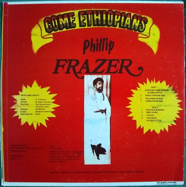 Album herunterladen Phillip Frazer - Come Ethiopians