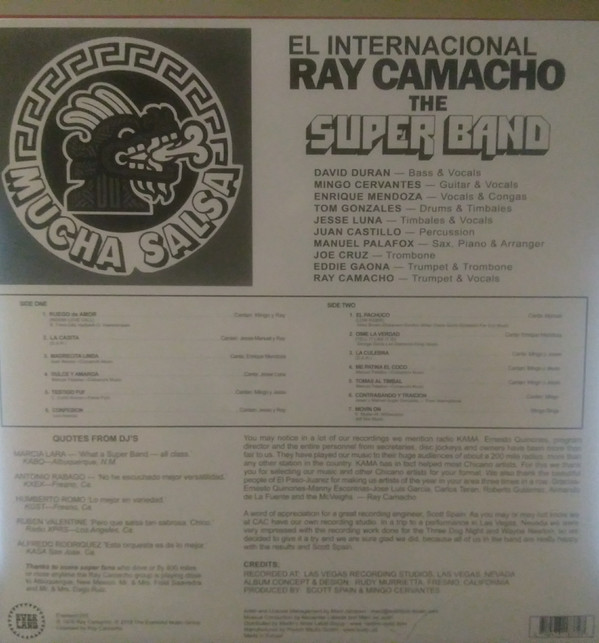 ladda ner album El Internacional Ray Camacho - Mucha Salsa
