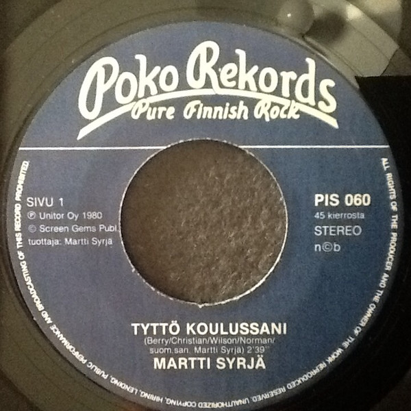Album herunterladen Martti Syrjä - Tyttö Koulussani In The City