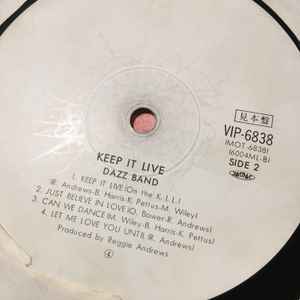 Dazz Band / Keep It Live (LP) / Motown 1982 USオリジナル盤 VG+/EX-, Disco