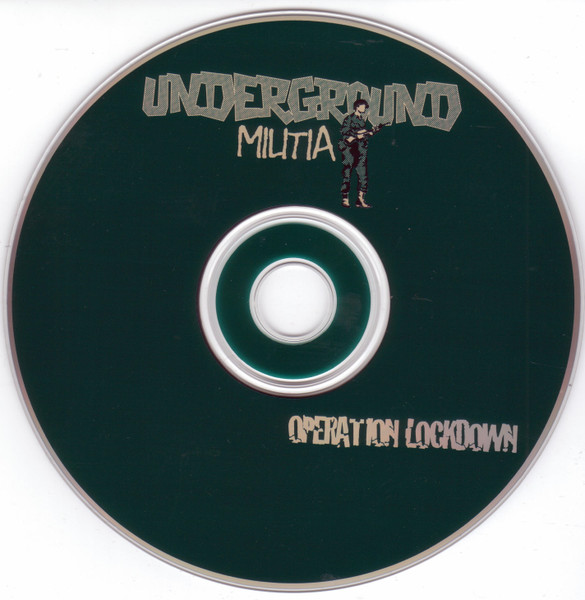UNDERGROUND  MILITIA /OPERATION LOCKDOWNレア盤