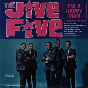 The Jive Five Featuring Eugene Pitt – I'm A Happy Man (1965, Vinyl