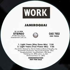 Jamiroquai - Light Years album cover