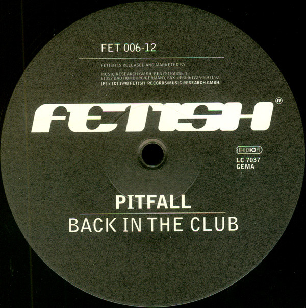 descargar álbum Pitfall - Back In The Club
