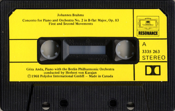 télécharger l'album Brahms Géza Anda, Herbert Von Karajan - Piano Concerto No 2