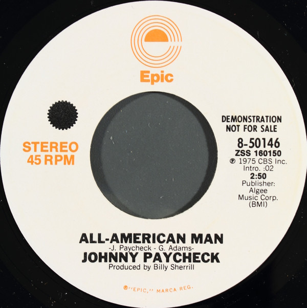 last ned album Johnny Paycheck - All American Man