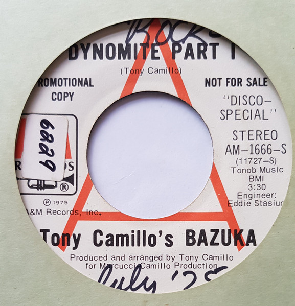 Tony Camillo's Bazuka - Dynomite | Releases | Discogs