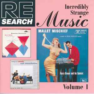 Various - Re/Search: Incredibly Strange Music, Volume I album cover