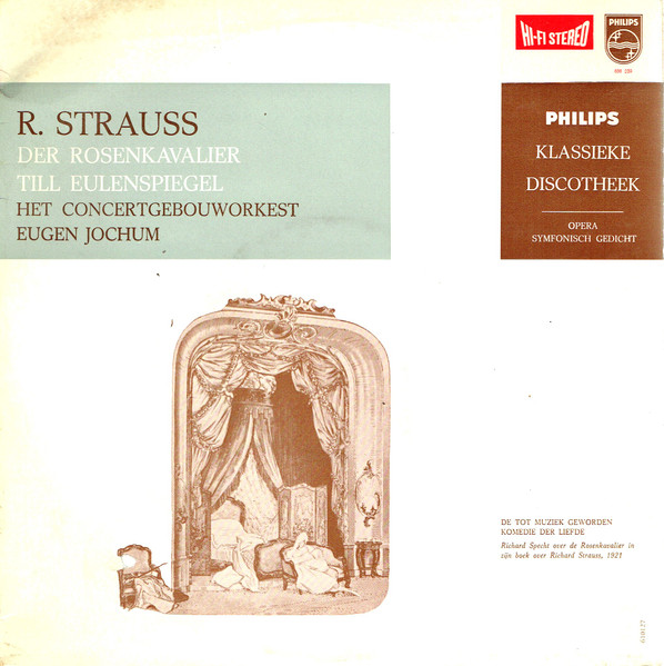 Richard Strauss, Concertgebouw Orchestra Of Amsterdam, Eugen ...