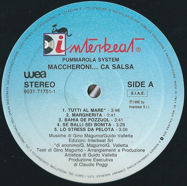 descargar álbum Pummarola System - Maccheronica Salsa