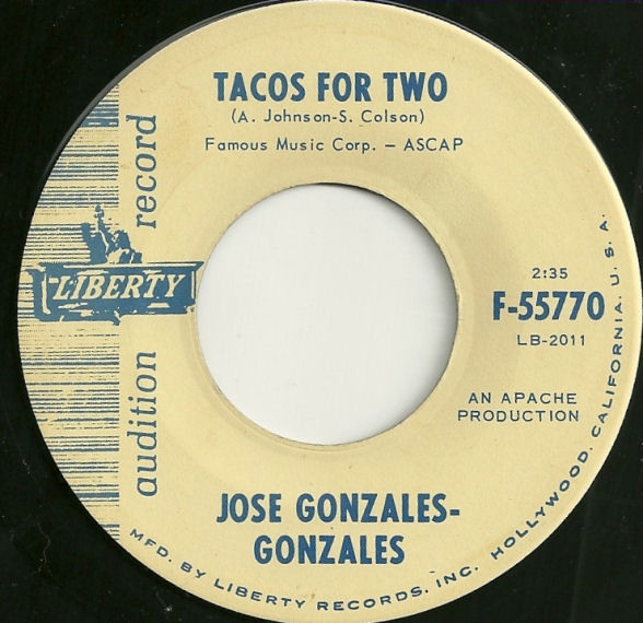 Album herunterladen Jose GonzalesGonzales - Tacos For Two Pancho Claus