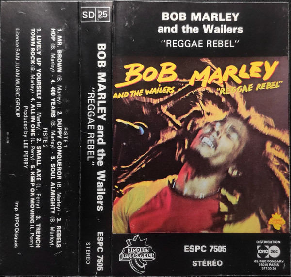 Bob Marley And The Wailers – Reggae Rebel (1981, Cassette) - Discogs