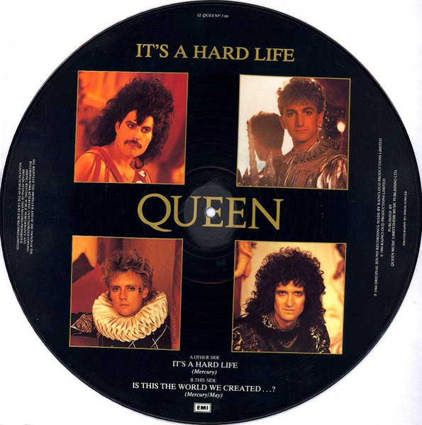 ７インチ☆QUEEN☆It's A Hard Life UK EMI オリジナル - レコード