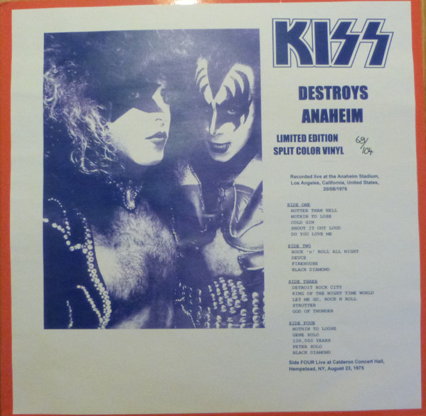 Kiss - Destroys Anaheim | Releases | Discogs