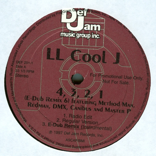 LL Cool J – 4, 3, 2, 1 (1997, Vinyl) - Discogs