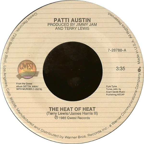 Patti Austin – The Heat Of Heat (1985, Vinyl) - Discogs