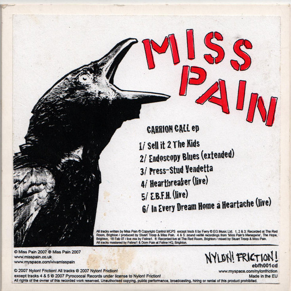 descargar álbum Miss Pain - Carrion Call EP