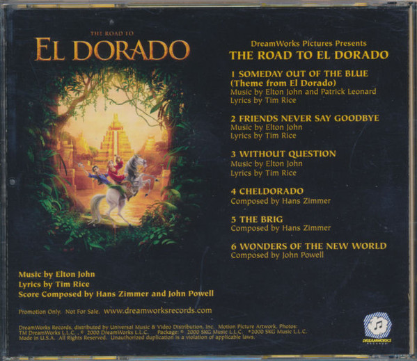Album herunterladen Elton John, Hans Zimmer - The Road To El Dorado