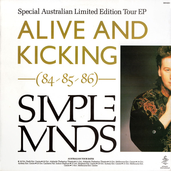 Simple Minds - Alive And Kicking (Lyrics) 